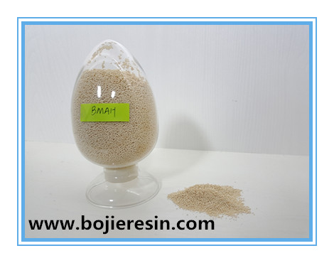 Ion exchange resin for rhenium extraction