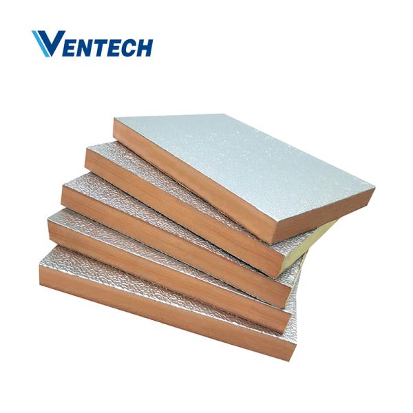 Phenolic pre insulated duct panel