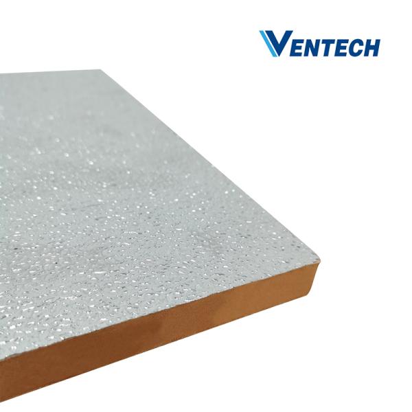High quality hvac phenolic foam pre-insulated air duct panel phenolic insulation board