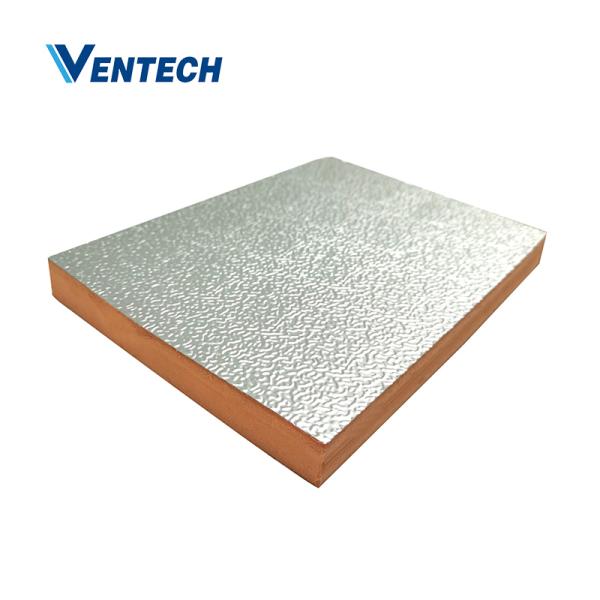 Newly durable aluminum foil phenolic foam duct hvac board