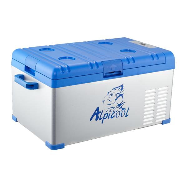 Alpicool A25 12V DC Compressor Mini Small Portable Car Fridge ...