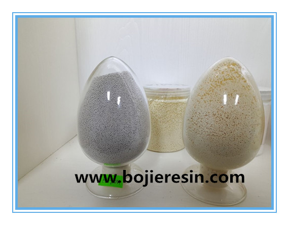 Rare earth elements extraction resin