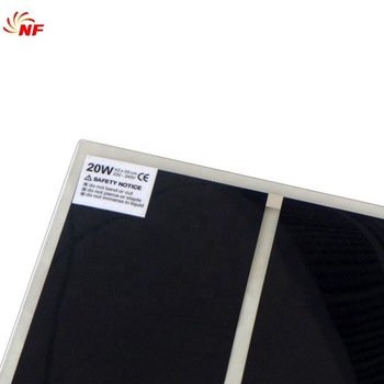 European plug popular transparent pet heating bed mat 5w