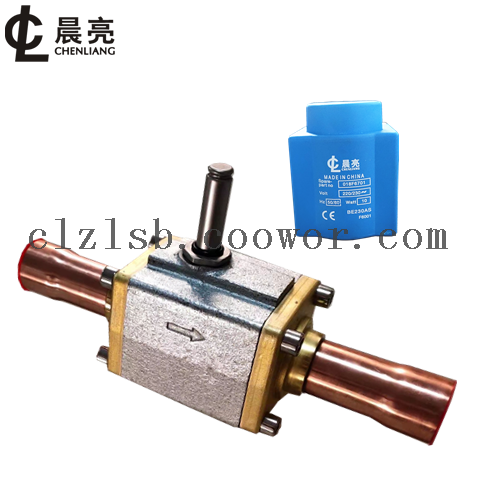 Fluorine piston refrigeration solenoid valve CVR32 connection  35mm or 42mm