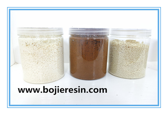 Adsorption of beryllium ion exchange resin