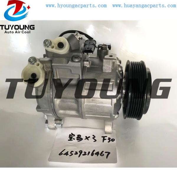 7SEU17A Car Air Conditioner Auto Ac compressor For BMW X3 f30 64529216467 9216467 Denso 447150-2622
