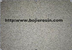 Nitrocellulose deacidification resin