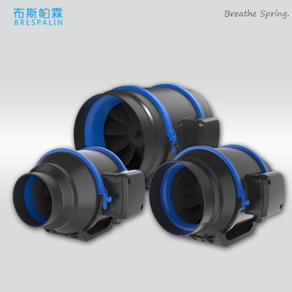 8 Inch Plastic Mixed Flow Inline Duct Fan Ventilation Circular Slient ...