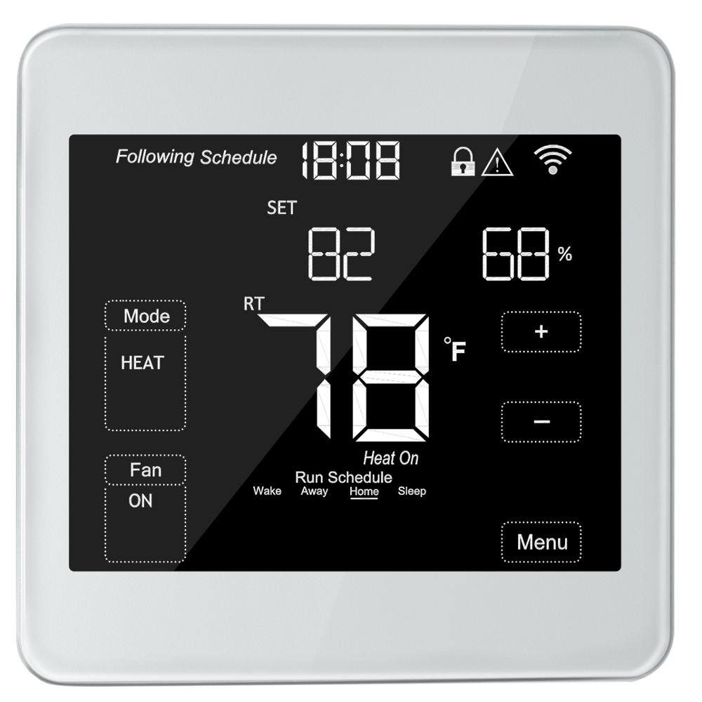 <font color='red'>Wi</font>-<font color='red'>Fi</font> <font color='red'>Smart</font> <font color='red'>Thermostat</font> for <font color='red'>Smart</font> Home, Works with Alexa