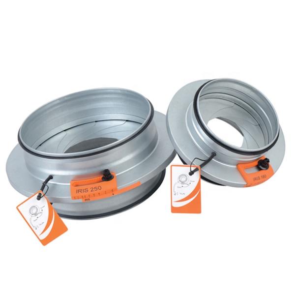 80mm Iris Motorised Balance Dampers HVAC Adjustment