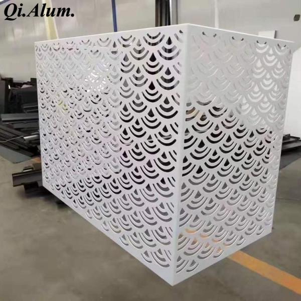 Aluminum panel welded  progress air conditioner covers made in China