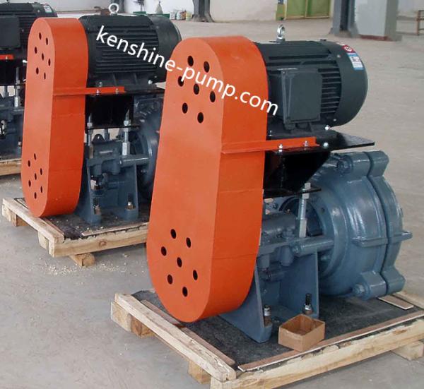 AHR rubber lined slurry pump
