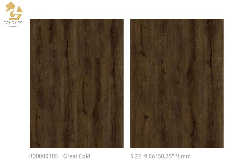 SPC vinyl flooring B185 Great Cold 9.06  * 60.25