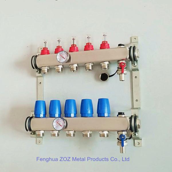 Stainless Steel Manifolds Application in Radiant Floor Heating and Underfloor Heating Systems