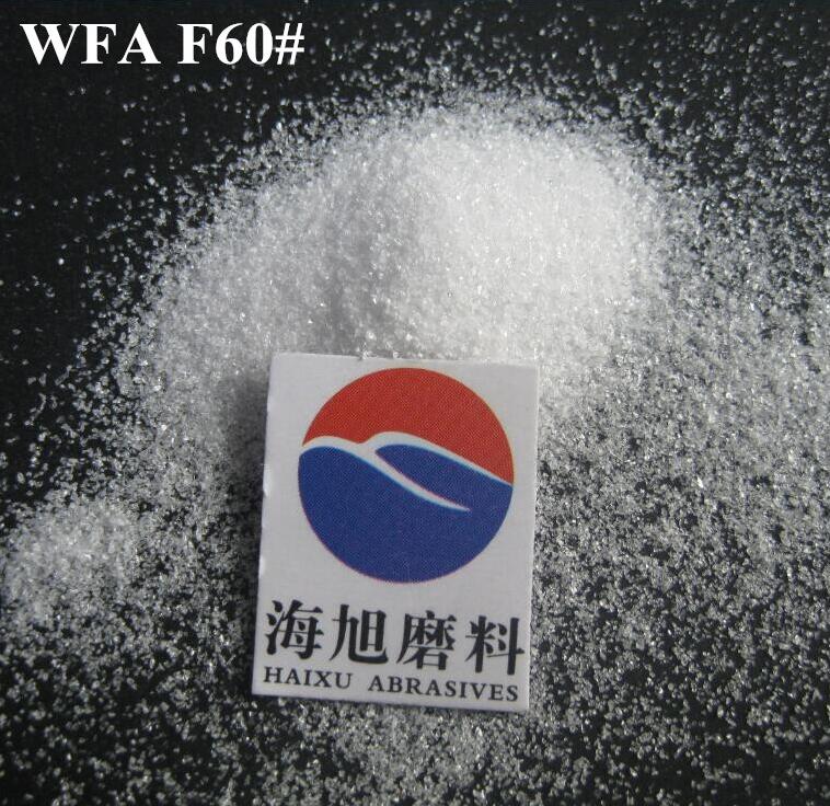 White fused corundum/alumina oxide