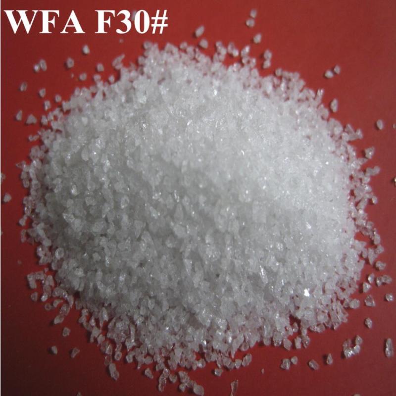 F#30 White <font color='red'>Fused</font> <font color='red'>Alumina</font> <font color='red'>Grain</font>