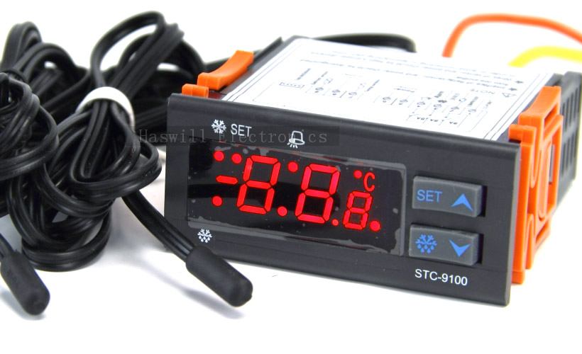 STC 9100 thermostat configuration guide