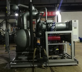 CO2 Secongdary refrigerant refrigeration skid for cold storage room with CE and CCC cerfits