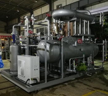 CO2 Secongdary refrigerant refrigeration skid for cold storage room with CE and CCC cerfits