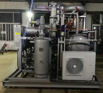 CO2 Secongdary refrigerant refrigeration skid for cold storage room with CE and CCC cerfits