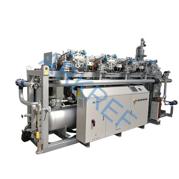 Refrigeration equipment semi-hermetic compressor rack unit