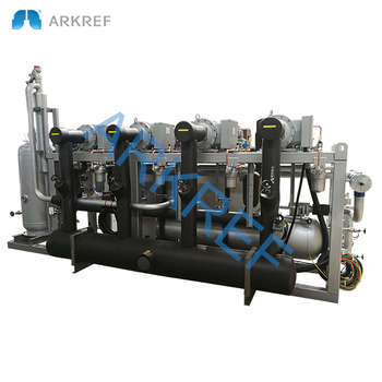 Refrigeration equipment semi-hermetic compressor rack unit