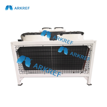 Industrial Copper Coil Evaporative Condenser Air Cooled Condenser For Refrigeration Units