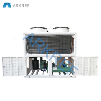 Air Condenser Aluminum Fan And Copper Pipe Cooler Heat Exchange Air Condenser For Room Cold Storage R22 R404a As Refrigeration