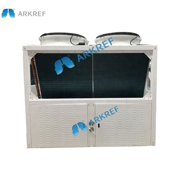 Air Condenser Aluminum Fan And Copper Pipe Cooler Heat Exchange Air Condenser For Room Cold Storage R22 R404a As Refrigeration