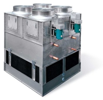 cold storage Water cold condenser evaporator specification