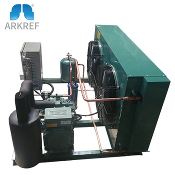 Condenser And Evaporator For Condensing Unit Cooler Compressor Air Cooled Condensing Unit For Coled Storage Room