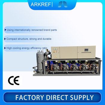 Parallel Piston Type Compressor Condensing Unit For Cold Room