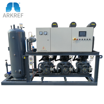 Rack Condensing Unit With Multi Compressors Parallel Refrigeration System Of Piston Types