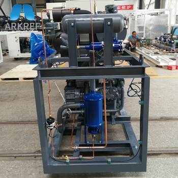 Rack Condensing Unit With Multi Compressors Parallel Refrigeration System Of Piston Types