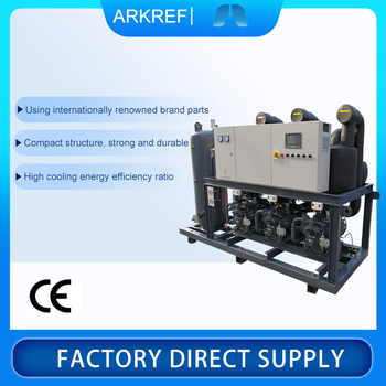 Rack Condensing Unit With Multi Compressors Parallel Refrigeration System Of Piston Types