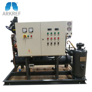 CE approved refrigeration chilling equipment sea water condenser chillers air conditioning