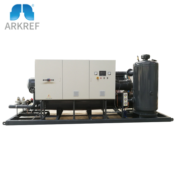 customized refrigeration system industrial cooling water chiller screw chiller