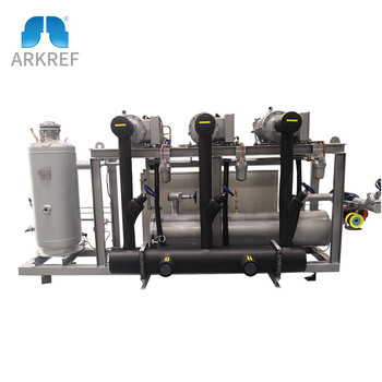 High temperature screw parallel Chiller with large temperature difference