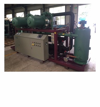water cooled chiller bitzer cold storage compressor refrigeration