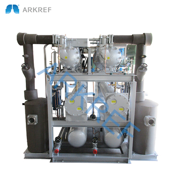 Marine equipment water cooled condensing unit for cold room