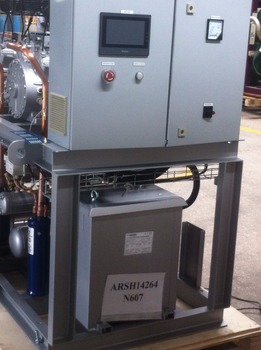 Seafood refrigerated fish freezer of cruise transport
