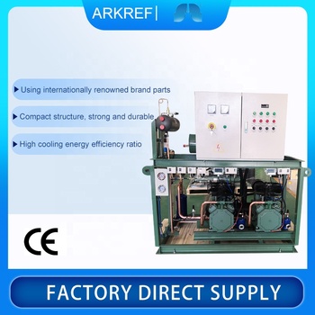 Original Bitzer Low Temperature Piston Refrigerator Compressor Parallel Unit For Cold Room