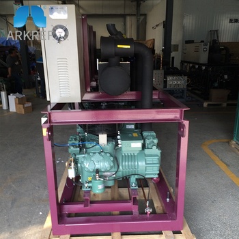 Piston Industrial Commercial Refrigeration Compressor Parallel Unit With Air Or Water Cooled Condensing Unit