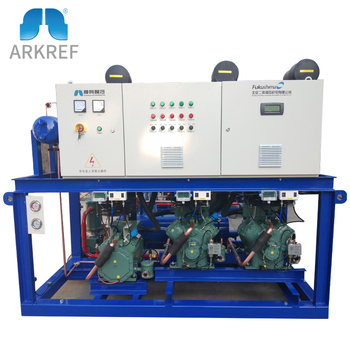 Cold Room Low-temperature Quick-freezing Parallel Refrigeration Bitzer Compressor Unit Equipment