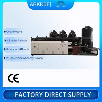 R134a Condensing Unit Condenser Unit For Walk In Cooler Compressor Condensing Unit