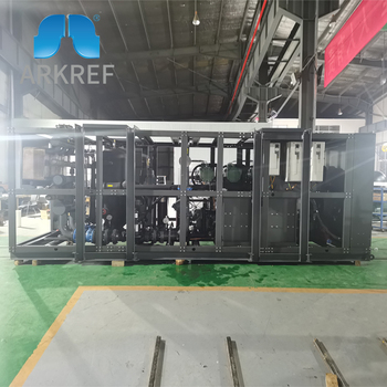 Ce Approved Industrial Blast Freezers Meat Cold Storage SPBL530*550YTCW Co2 Refrigeration System Cold Room Compressor Unit Freez
