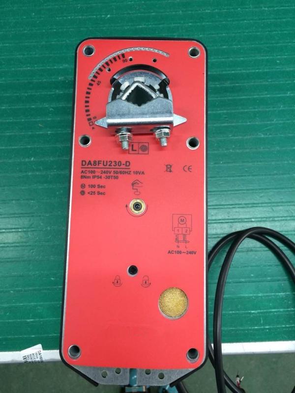 230VAC 5Nm Spring Return Damper Motor Actuator Supplier