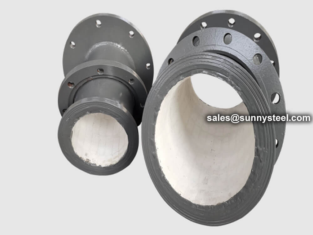 <font color='red'>Wear</font> <font color='red'>Resistant</font> <font color='red'>Ceramic</font> Lined Pipe Fitting