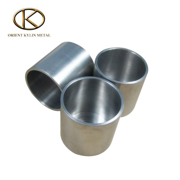 99.95% Pure Wolfram Crucible W Crucible for Vacuum Coating Tungsten Crucible