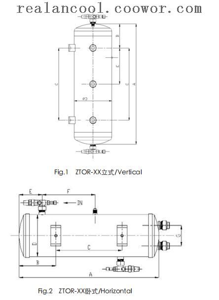 hot sale oil reserviors for compressor unit parts